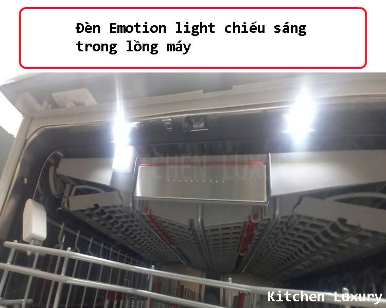 đèn emotion light chiếu sáng máy rửa bát Bosch