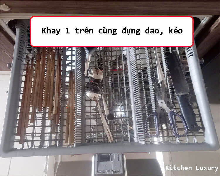 Khay số 1 thiết kế  VarioDrawer™