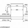kích thước lắp đặt máy rửa bát Bosch SMS6ZCI06E