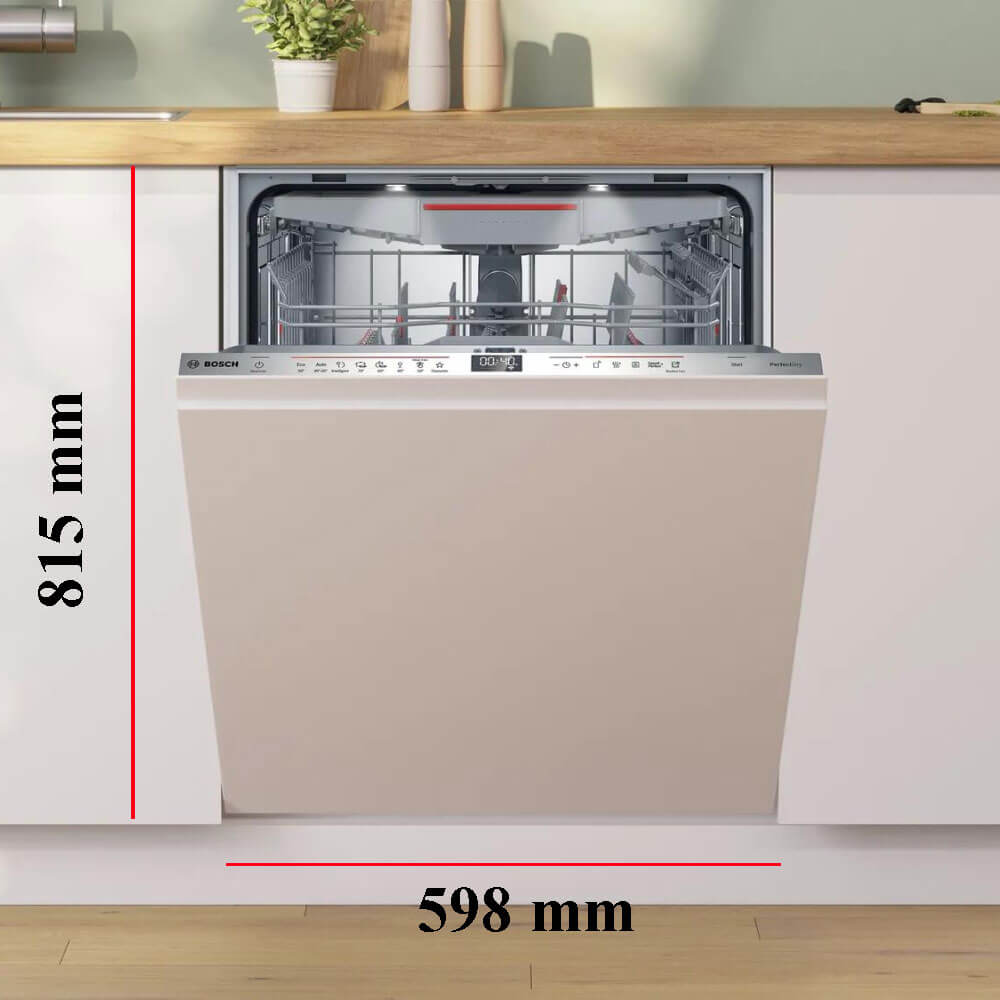 Kích thước máy rửa bát Bosch SMV6ZCX16E serie6