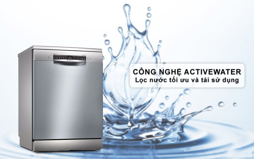 Công nghệ ActiveWater là một đột phá tiên tiến của Bosch