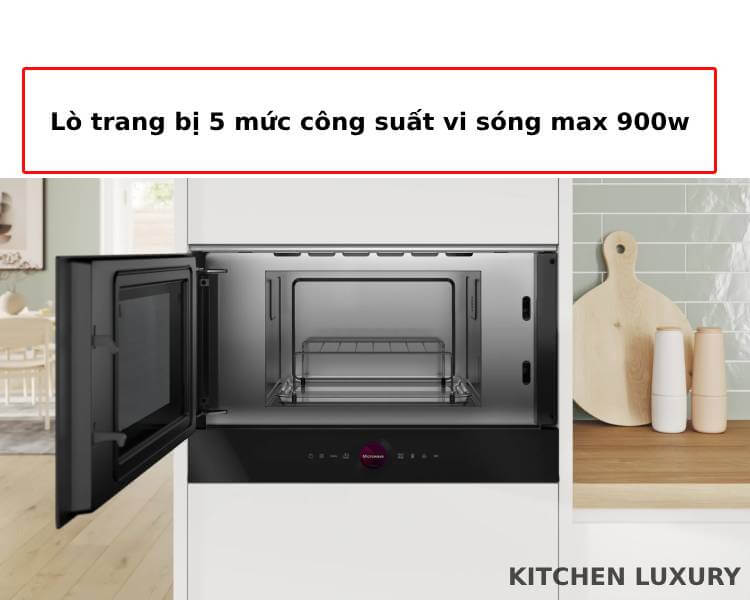 Các chương trình có mức công suất vi sóng của Lò vi sóng Bosch BEL7321B1