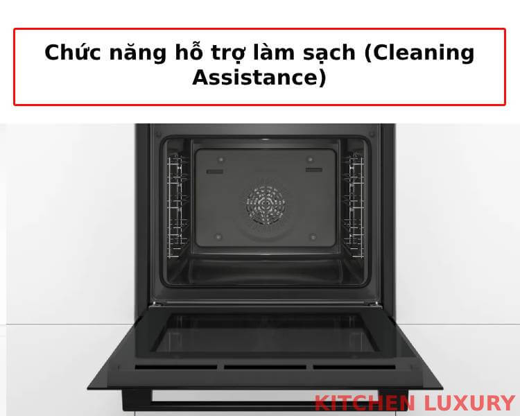 Chức năng hỗ trợ làm sạch (Cleaning Assistance) thủy phân