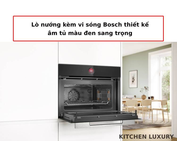 Thiết kế sang trọng của lò nướng kèm vi sóng CMG7241B1