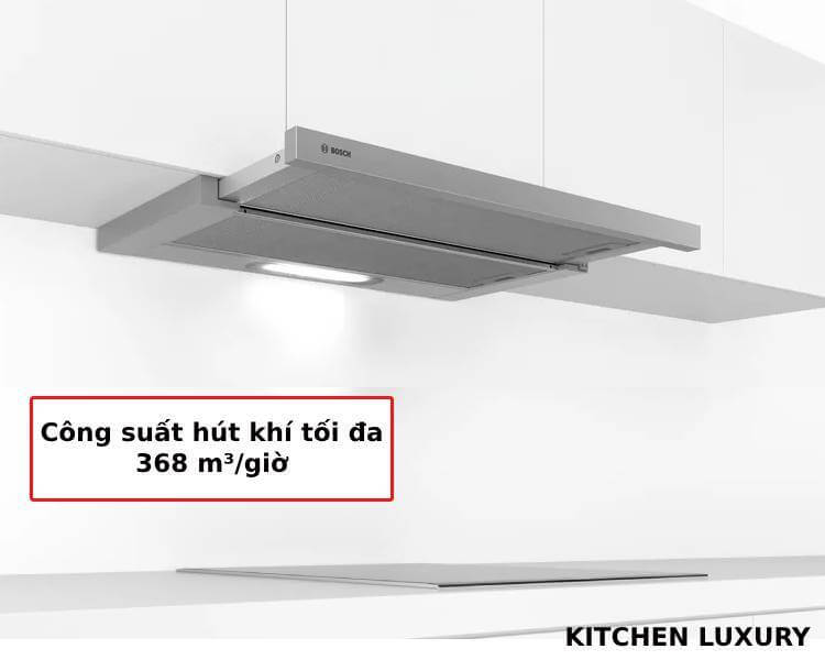 Công suất hút của máy hút mùi Bosch DFT93AC50