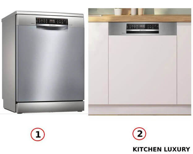 Thiết kế kiểu dáng máy rửa bát Bosch Series 6