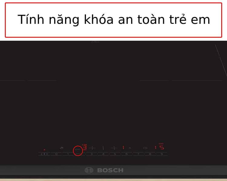 Tính năng khóa an toàn bếp PPI82569VN