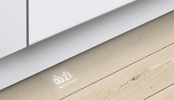 Info light máy rửa bát Bosch series 8