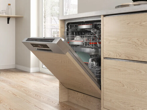Thiết kế máy rửa bát âm tủ Bosch series 8