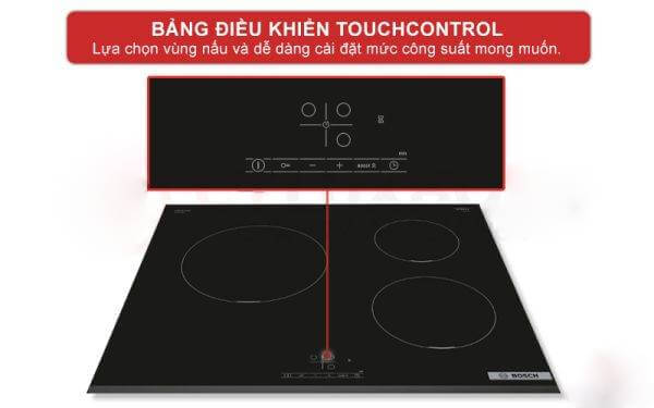 Bảng điều khiển bếp từ