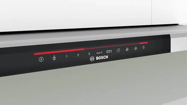 Bảng điều khiển máy hút mùi bosch DFS097K51